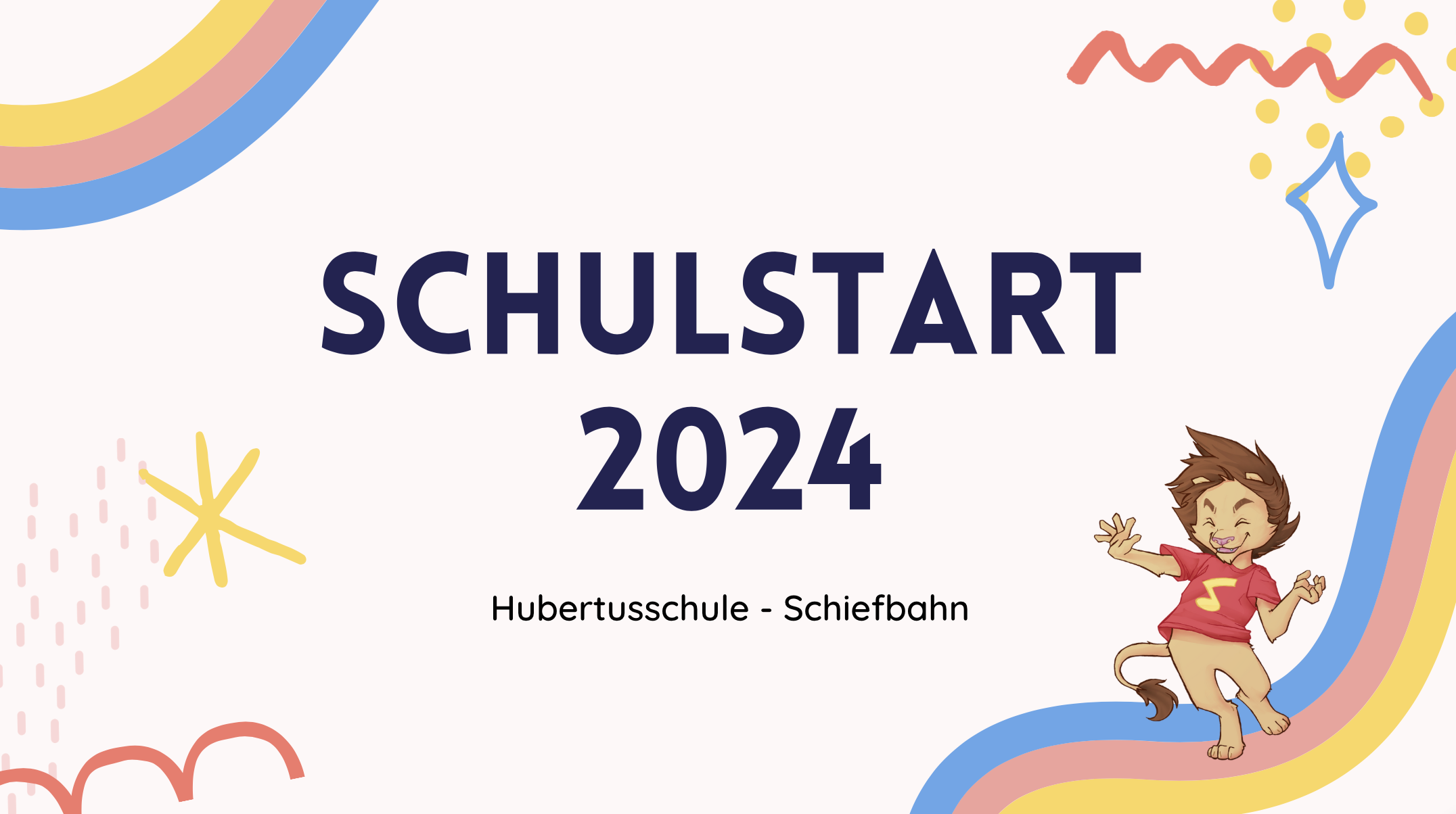  Infoboard Einschulung 2024 - Hubertusschule Schiefbahn Bildidee 